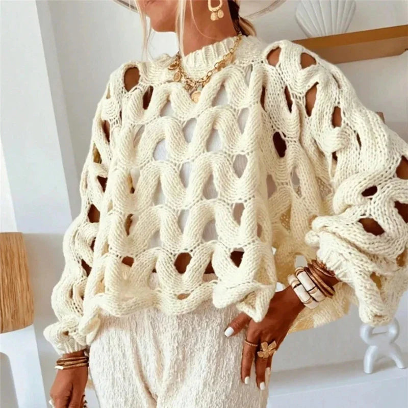 Dyland | Jersey de Punto Calado Oversize