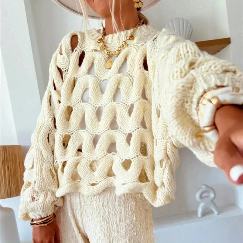 Dyland | Jersey de Punto Calado Oversize