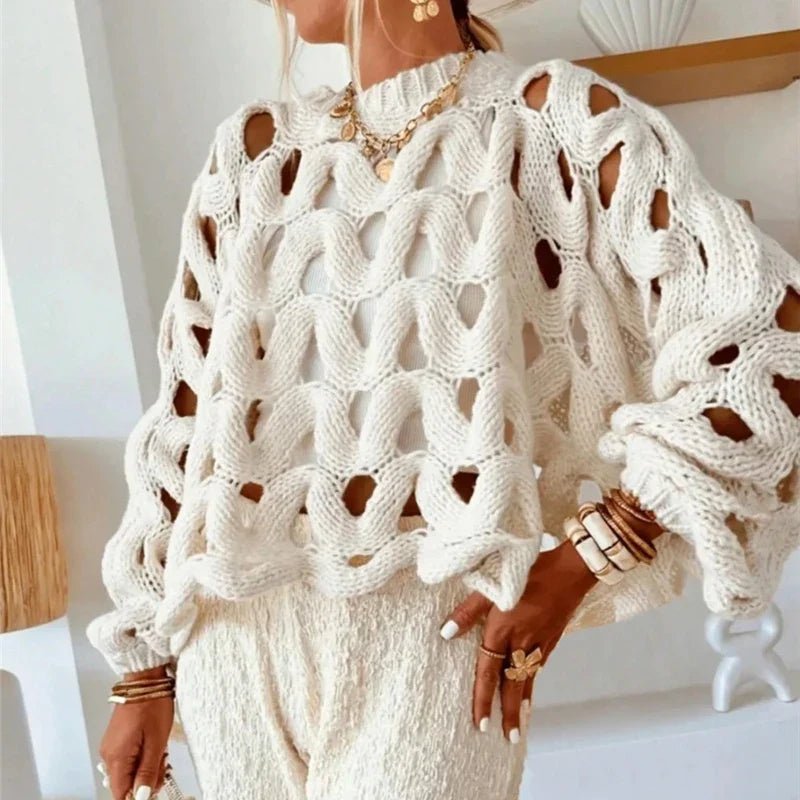 Dyland | Jersey de Punto Calado Oversize