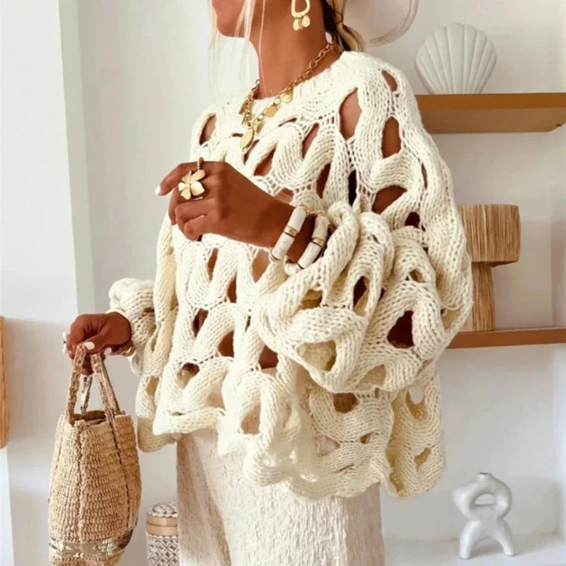 Dyland | Jersey de Punto Calado Oversize