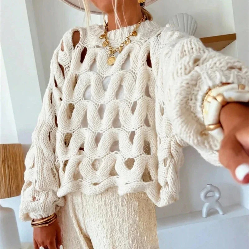 Dyland | Jersey de Punto Calado Oversize