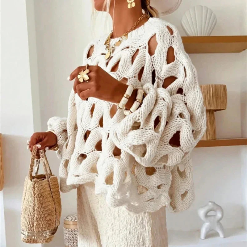 Dyland | Jersey de Punto Calado Oversize